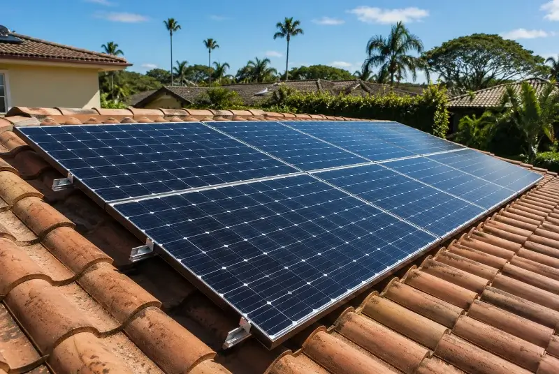 Installation de panneaux solaires à Sablet